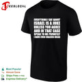 Political comedy bold text dark humor satirical statement shirt Unisex