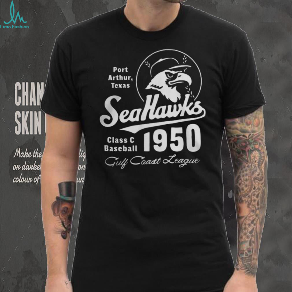 Port Arthur Sea Hawks Texas Vintage Defunct Baseball Teams T Shirt