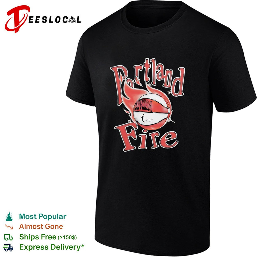 Portland Fire WNBA Basketball shirt Unisex