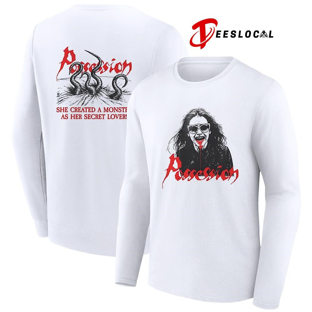 Possession she created a monster as her secret lover shirt Unisex