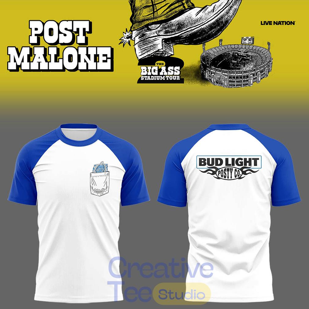 Post Malone The BIG ASS Stadium Tour 2026 Shirt Unisex