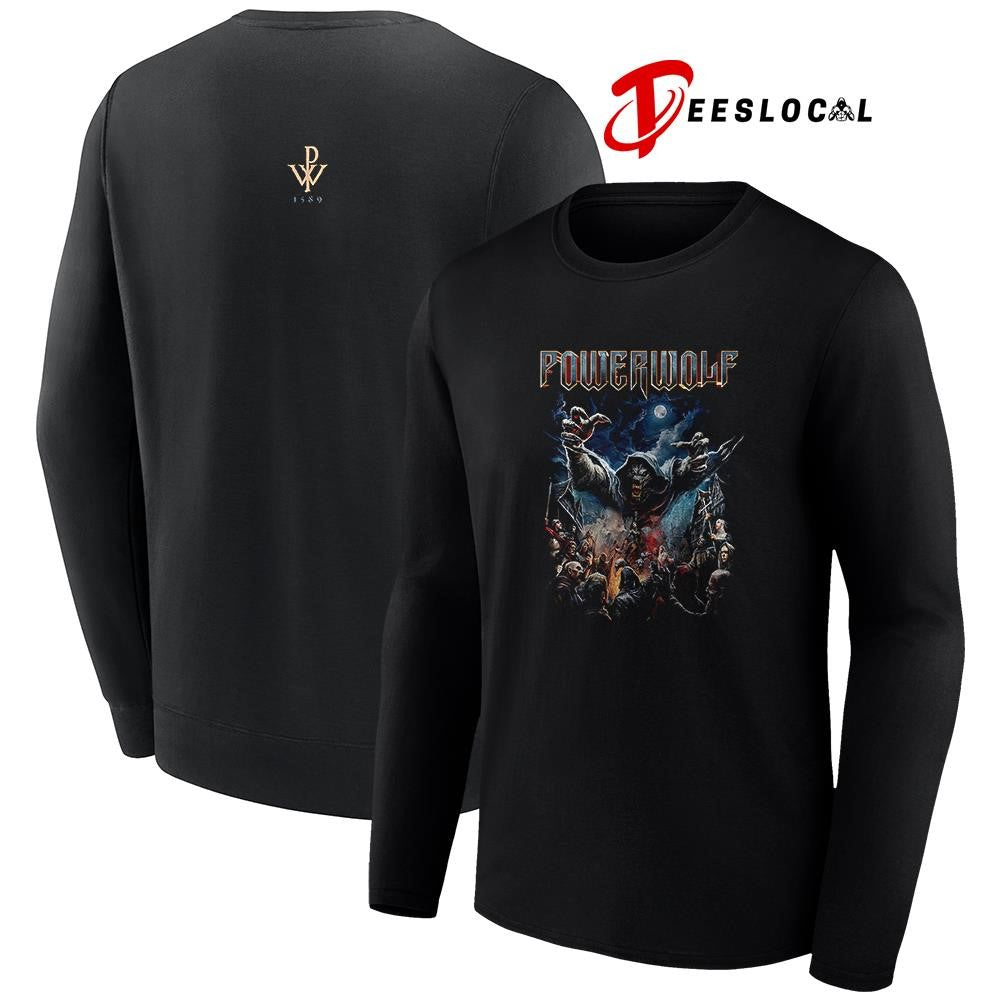 Powerwolf 1589 board game poster graphic shirt Unisex