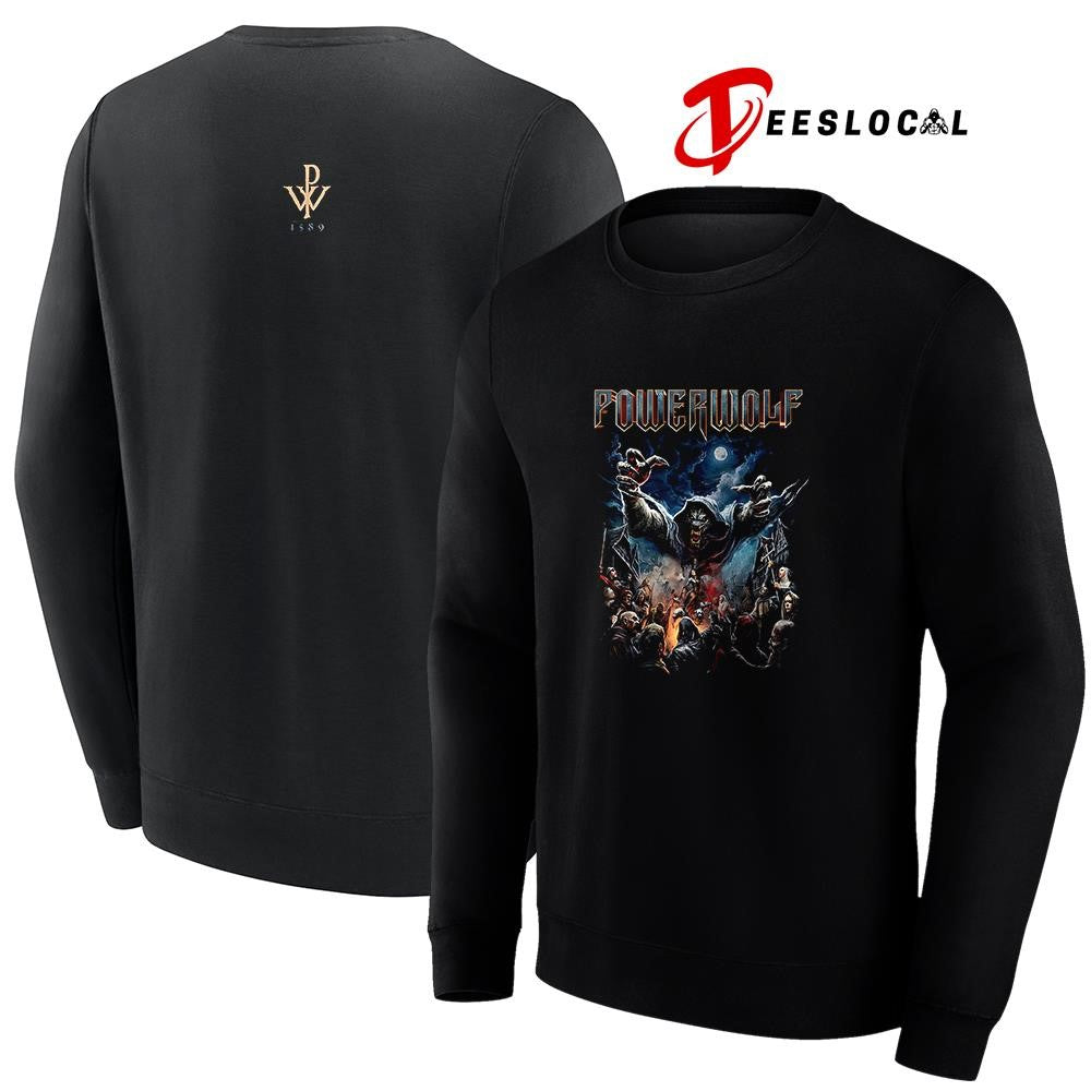 Powerwolf 1589 board game poster graphic shirt Unisex