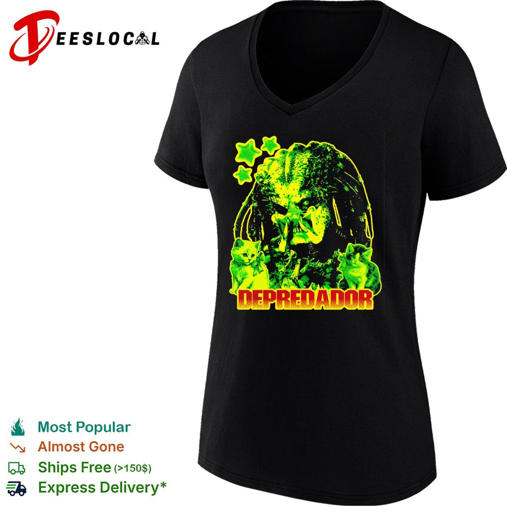 Predator Depredador Cute Kittens Stars shirt Unisex