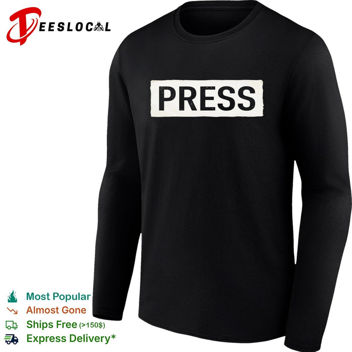 Press logo shirt Unisex