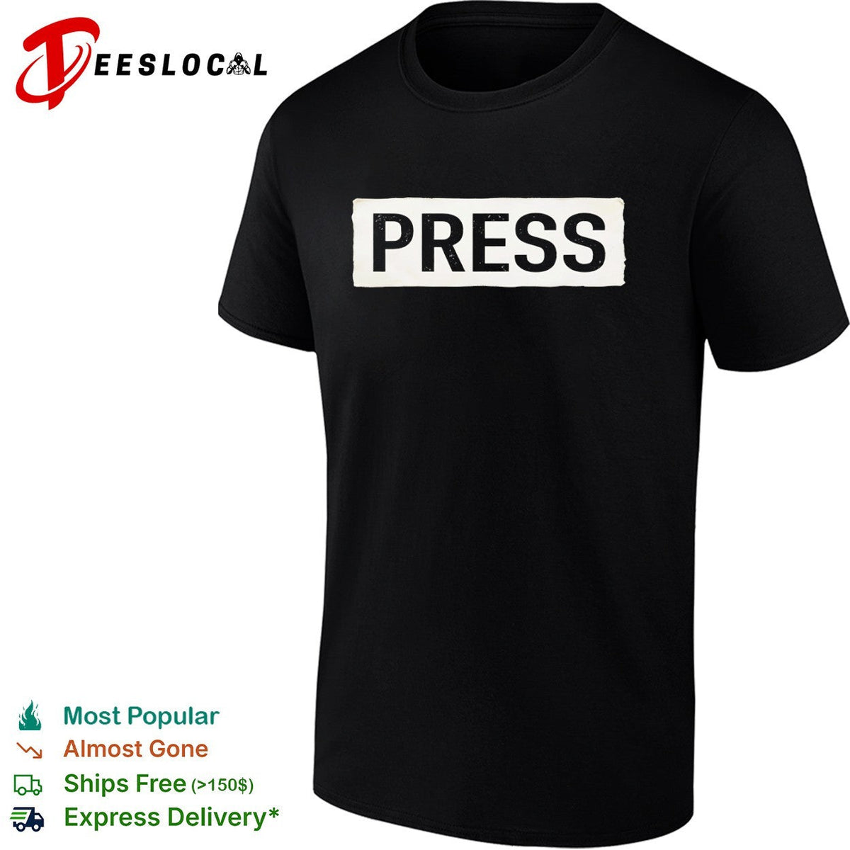 Press logo shirt Unisex
