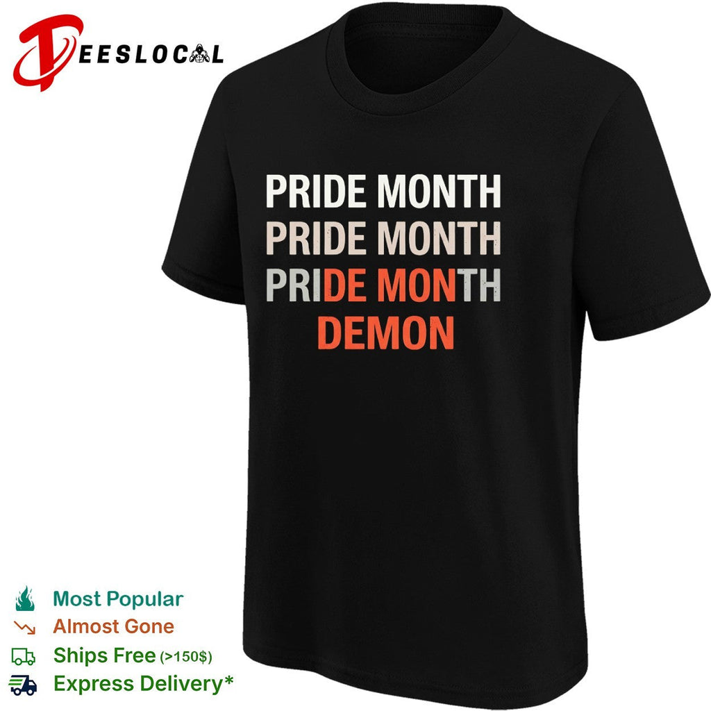 Pride Month De Mon Demon Shirt Unisex