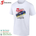 Project 91 Qualcomm Trackhouse NASCAR racing graphic shirt Unisex