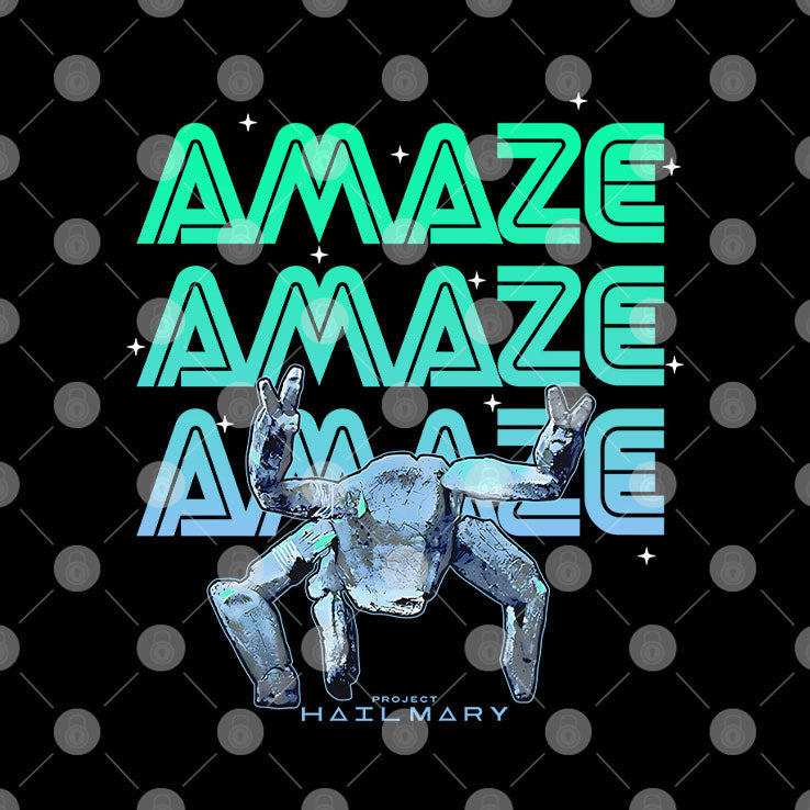 Project Hail Mary Amazing Rocky The Alien Neon Portrait Shirt Unisex