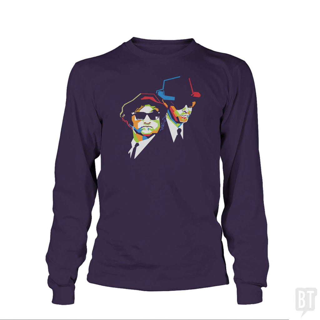 Blues Brothers Cubism Long Sleeve