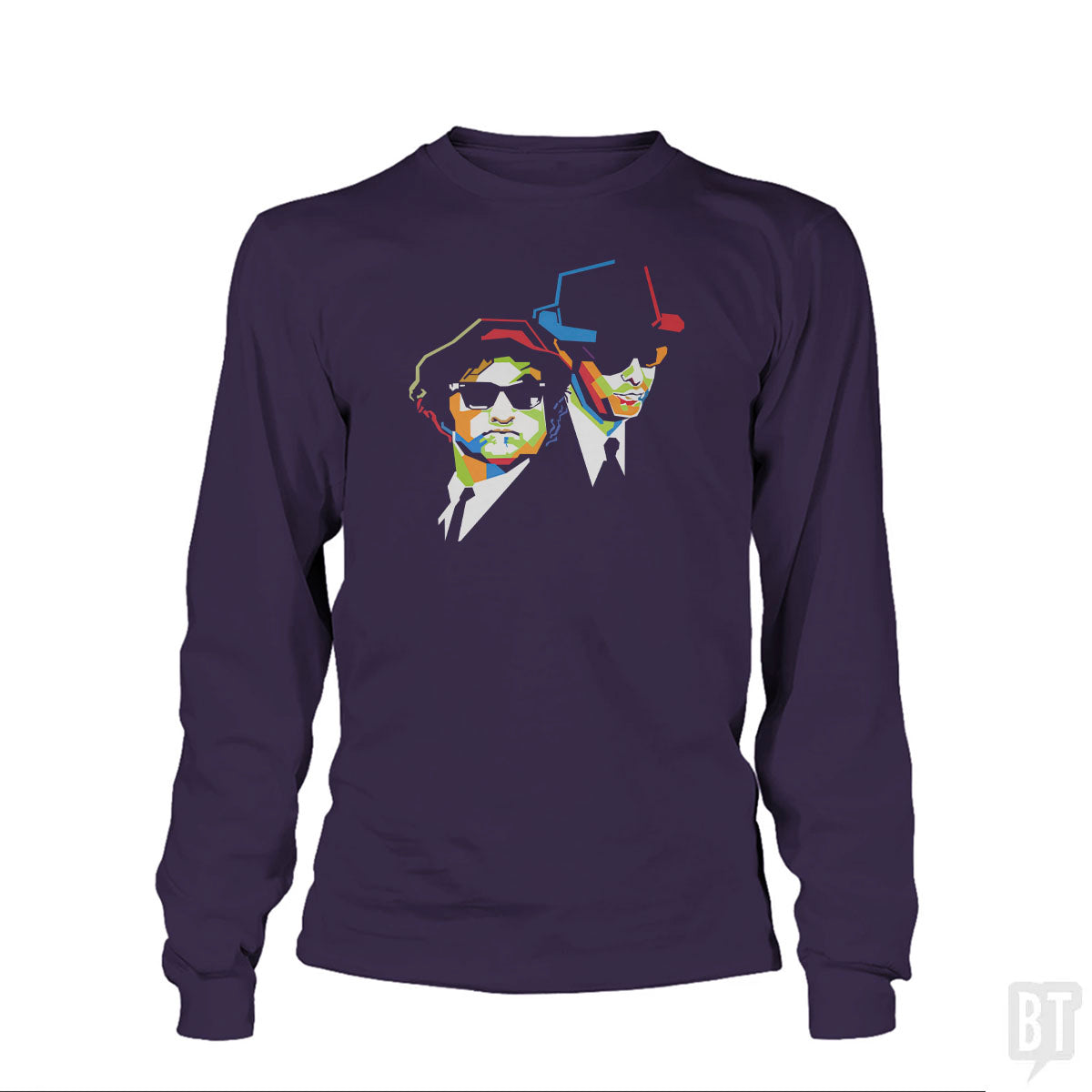 Blues Brothers Cubism Long Sleeve