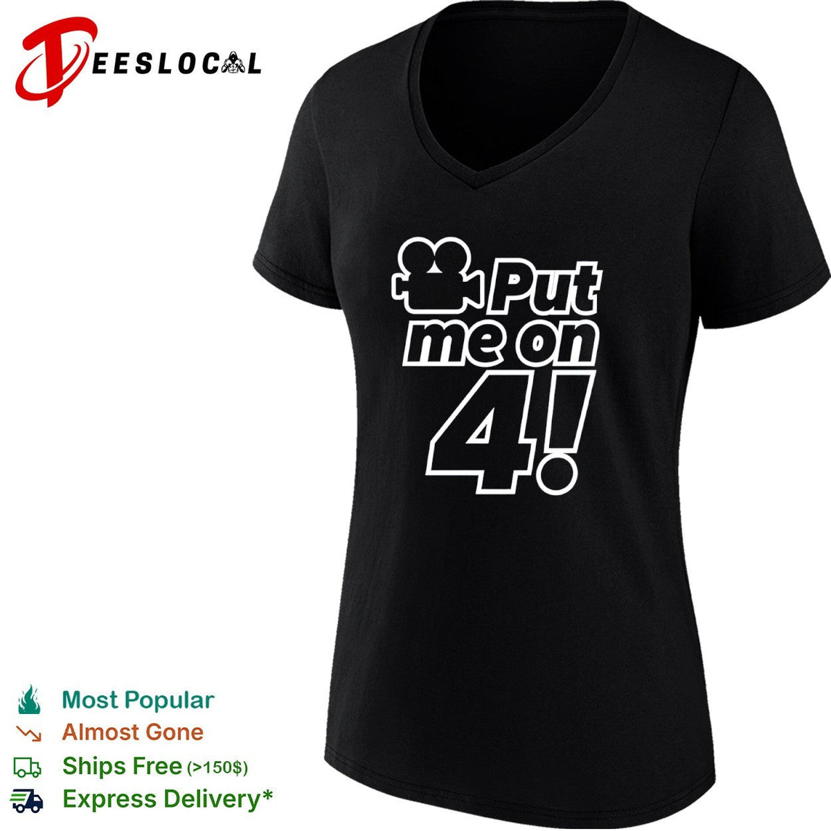 Put me on 4 film camera shirt Unisex