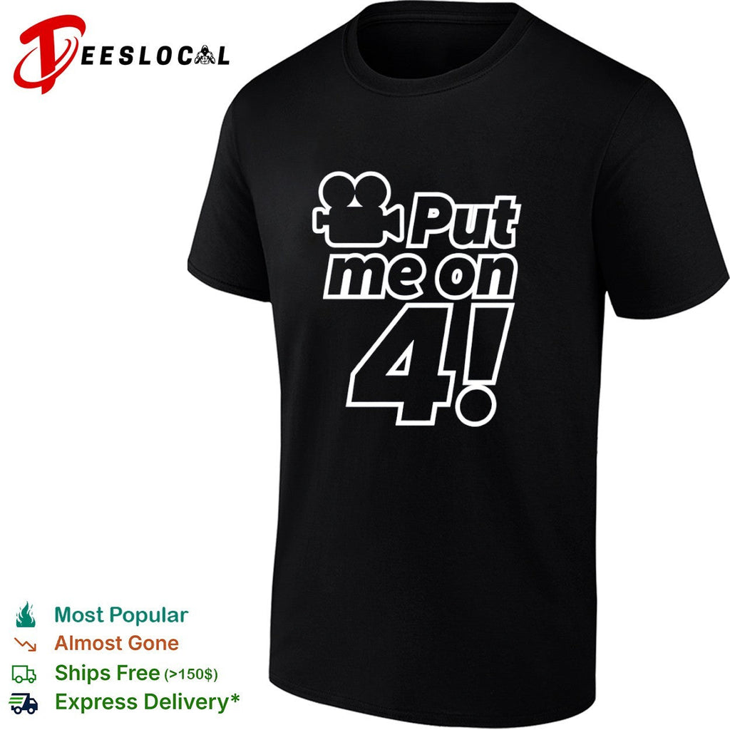 Put me on 4 film camera shirt Unisex