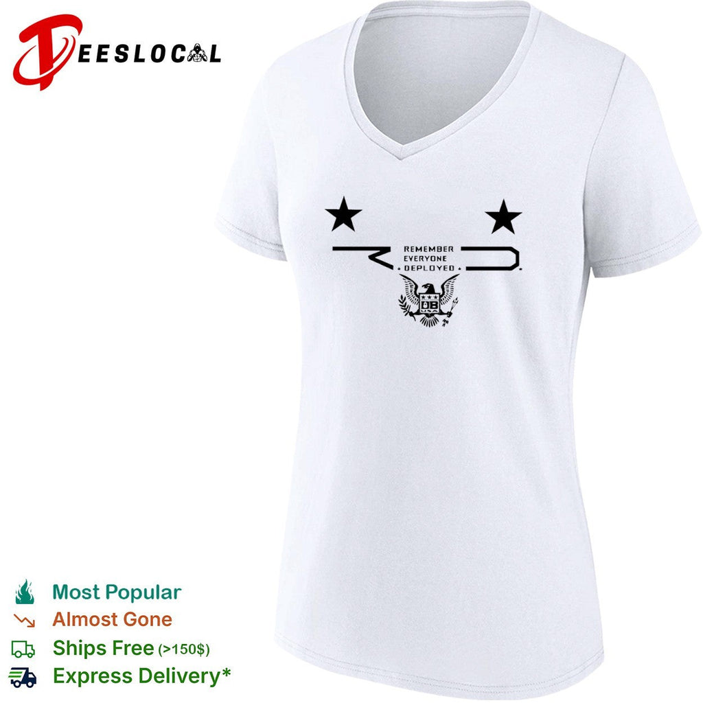 RED Remember Everyone Deployed shirt Unisex
