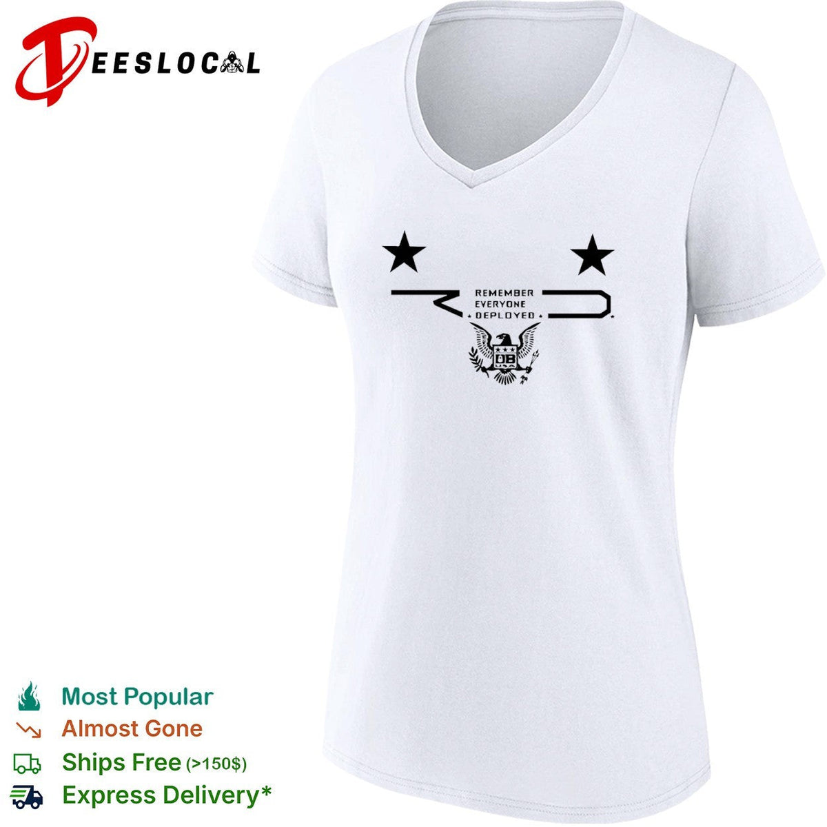 RED Remember Everyone Deployed shirt Unisex