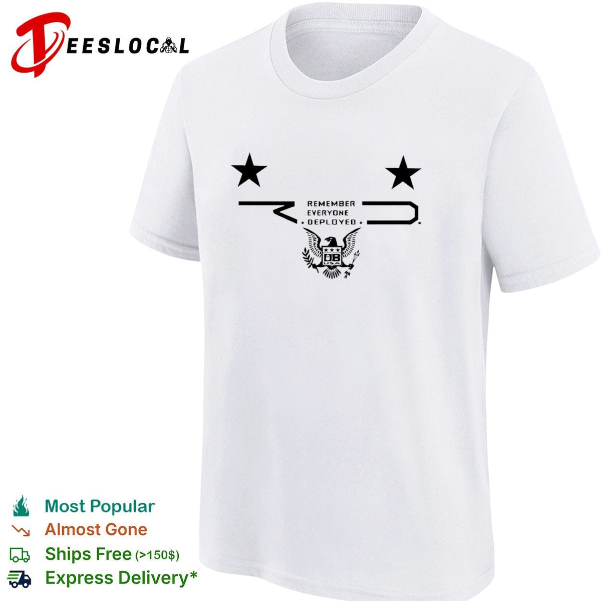 RED Remember Everyone Deployed shirt Unisex