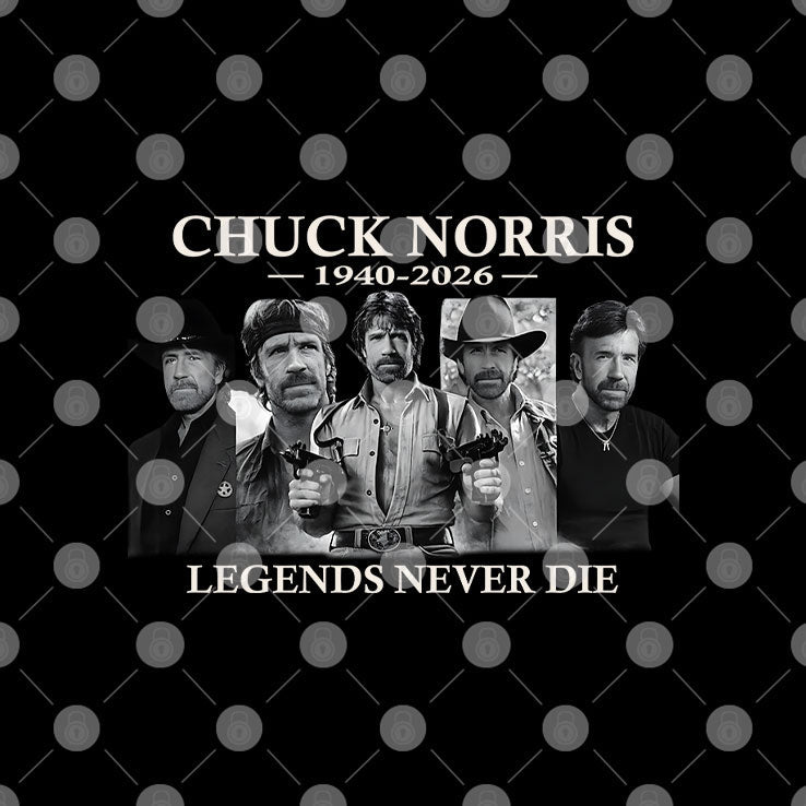 RIP Chuck Norris 1940 2026 Legends Never Die Shirt Unisex