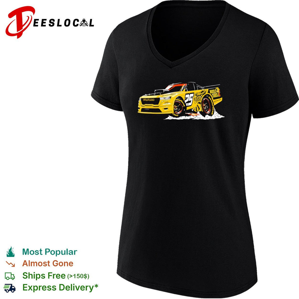 Ram Rumble Bee 25 Kauling Racing Muscle Truck Goodyear NASCAR Sports Racing shirt Unisex