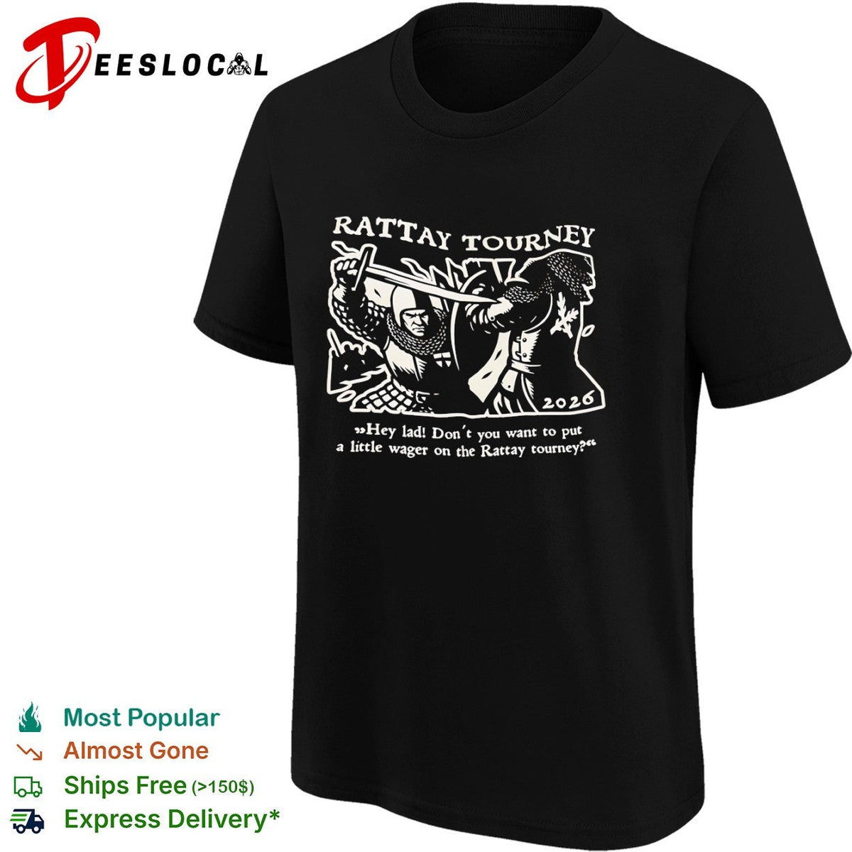 Rattay Tourney 2026 Hey lad Dont you want to put a little wager on the tournament shirt Unisex