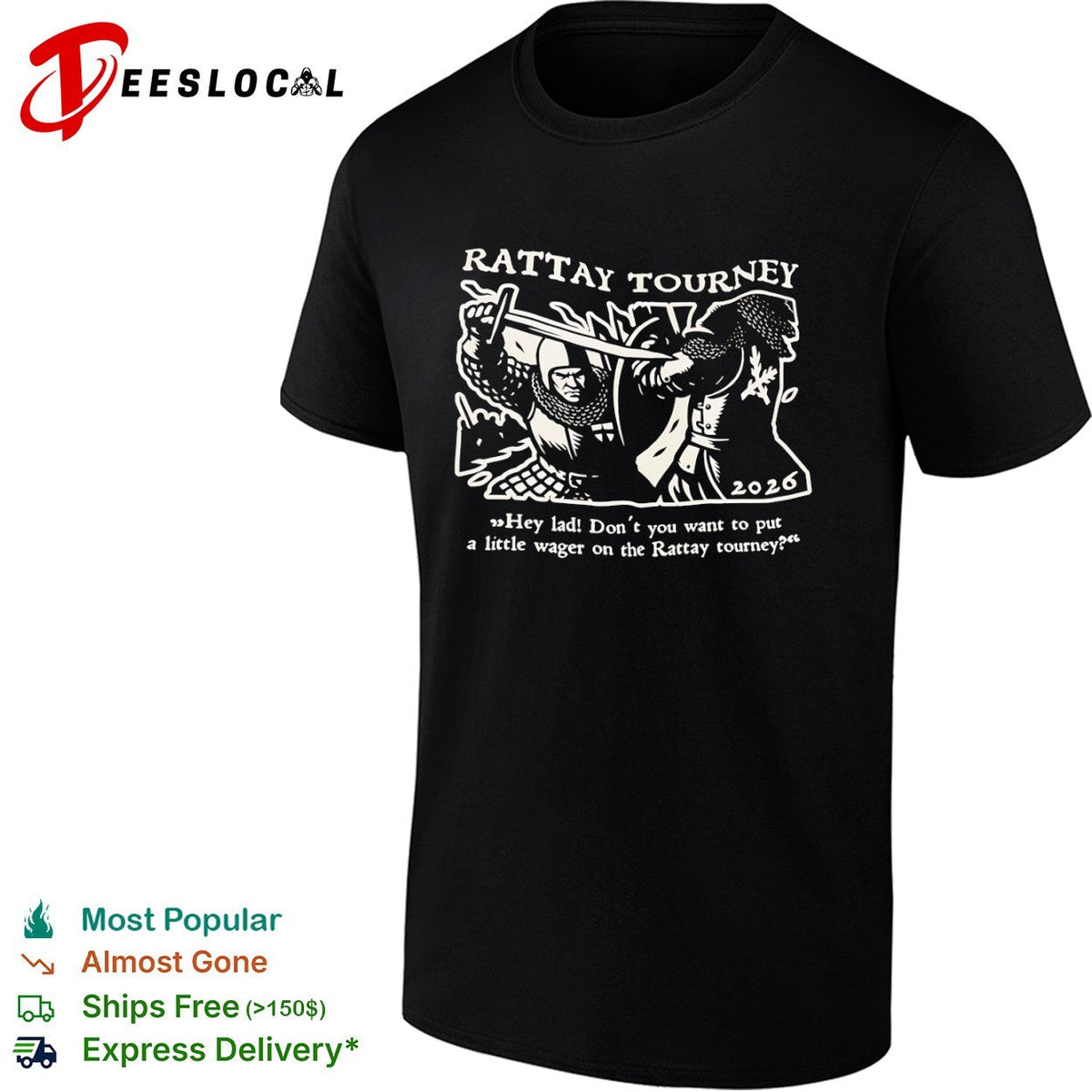 Rattay Tourney 2026 Hey lad Dont you want to put a little wager on the tournament shirt Unisex