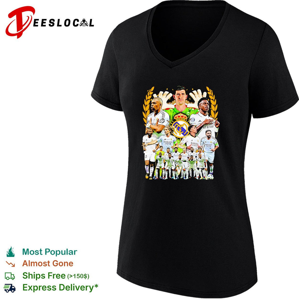 Real Madrid squad poster shirt Unisex