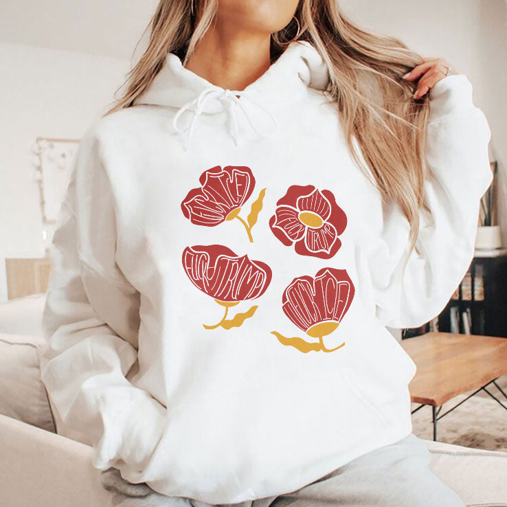 Red Poppy Floral Fuck Trump T Shirt Unisex