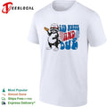 Red white and due eating for two fat raccoon shirt Unisex