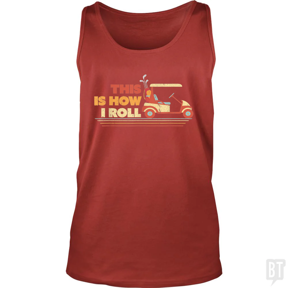 This is How I Roll Golf Tank Top