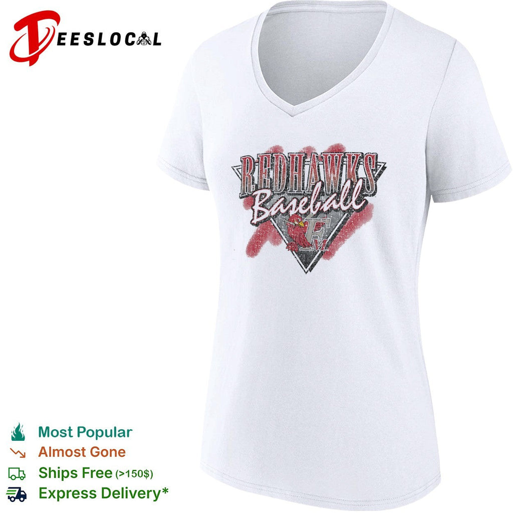 Redhawks Baseball FM Logo Mascot Sport Team shirt Unisex