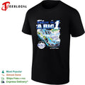 Reelin’ in a big 1 Ross Chastain Busch Light bass fishing NASCAR shirt Unisex