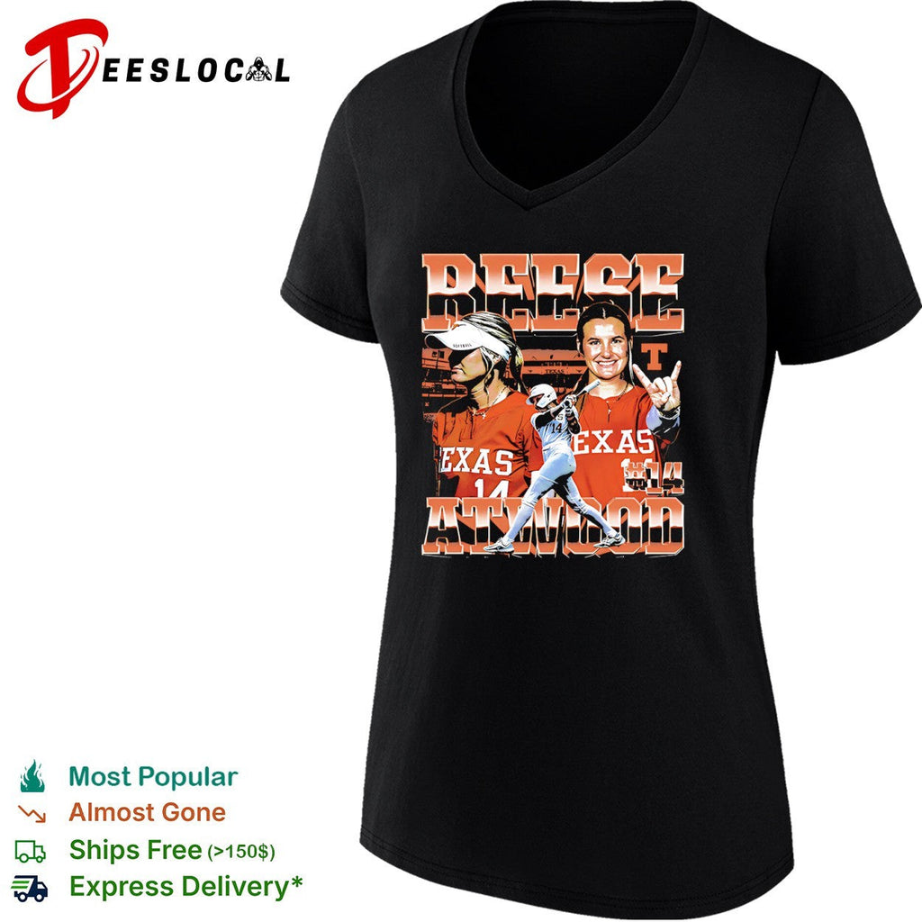 Reese Atwood Texas Longhorns Softball NCAA 14 shirt Unisex