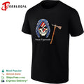 Remain ungovernable skull American flag tomahawk graphic shirt Unisex