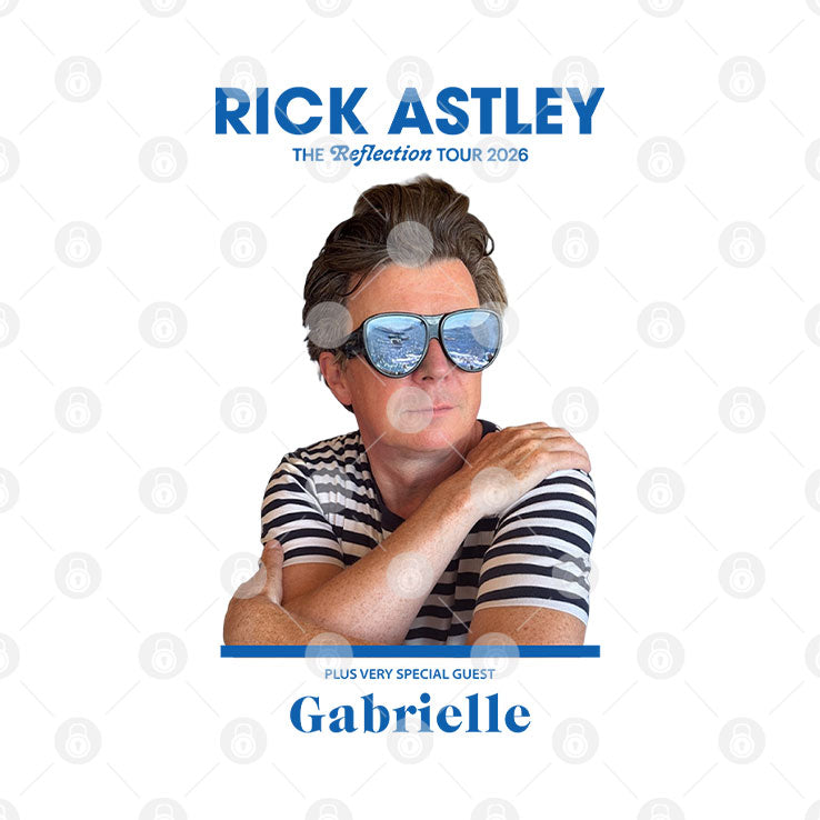 Rick Astley The Reflection Tour 2026 T Shirt Unisex