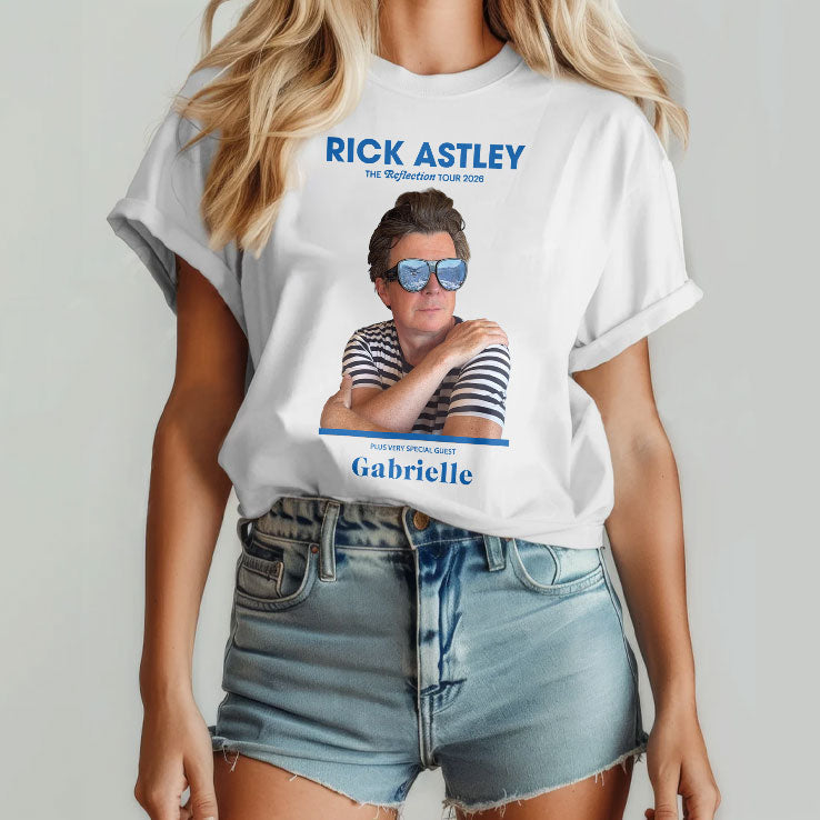 Rick Astley The Reflection Tour 2026 T Shirt Unisex