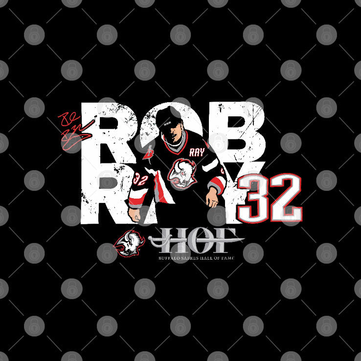 Rob Ray 32 Buffalo Sabres HOF T Shirt Unisex