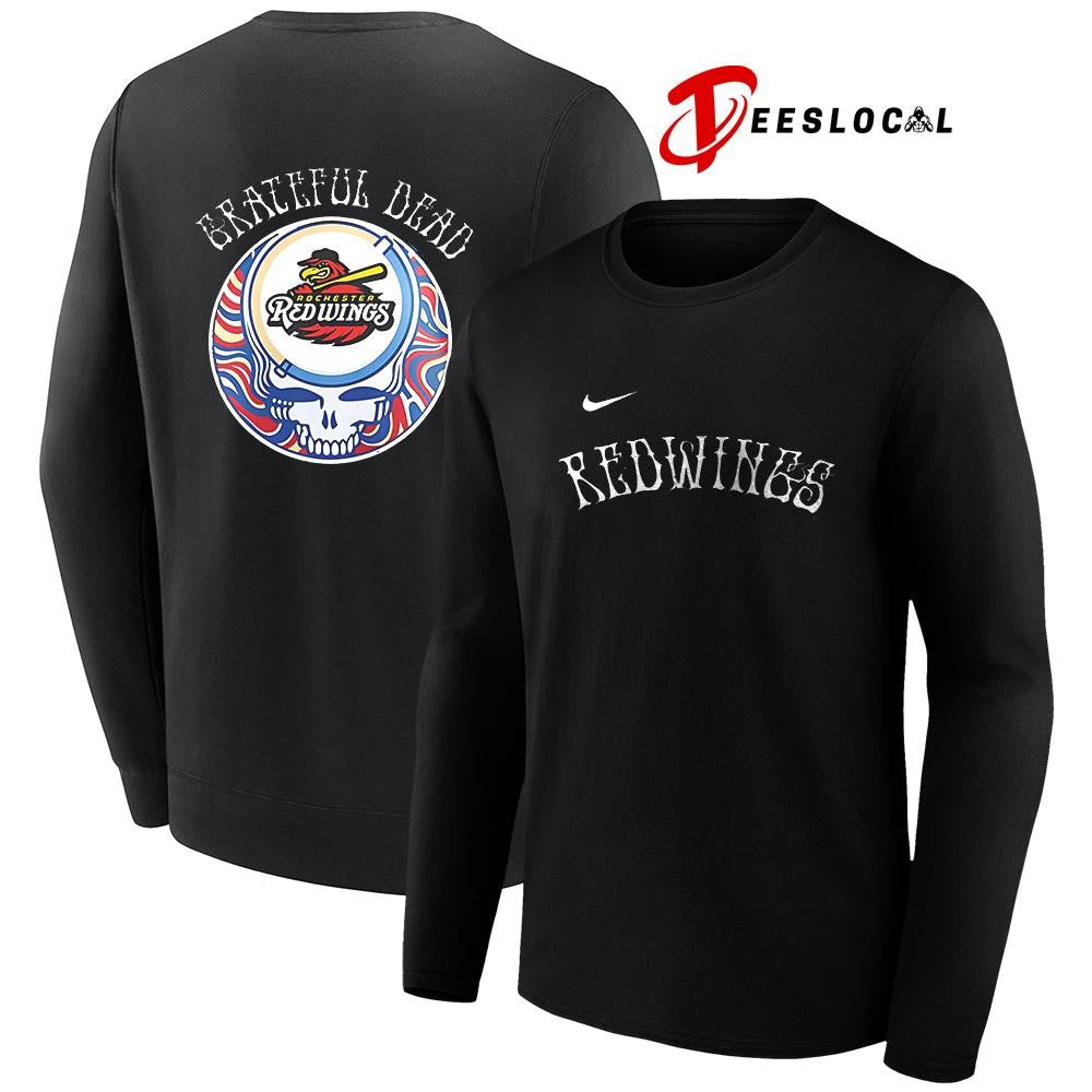 Rochester Red Wings x Grateful Dead Triple A logo shirt Unisex