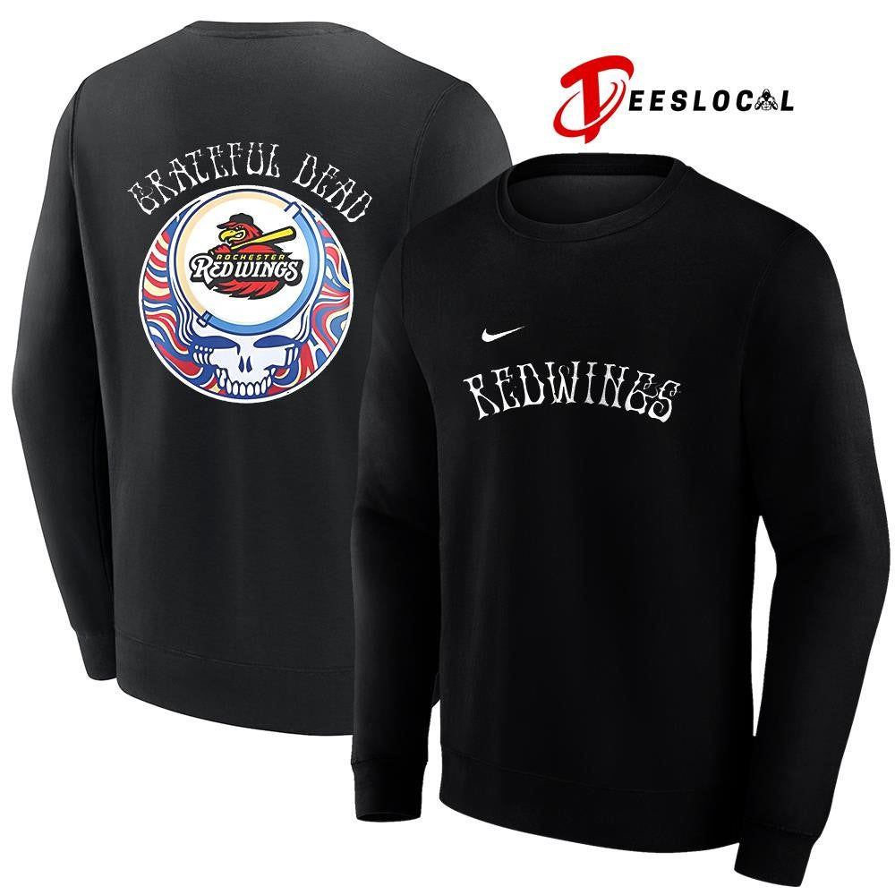 Rochester Red Wings x Grateful Dead Triple A logo shirt Unisex