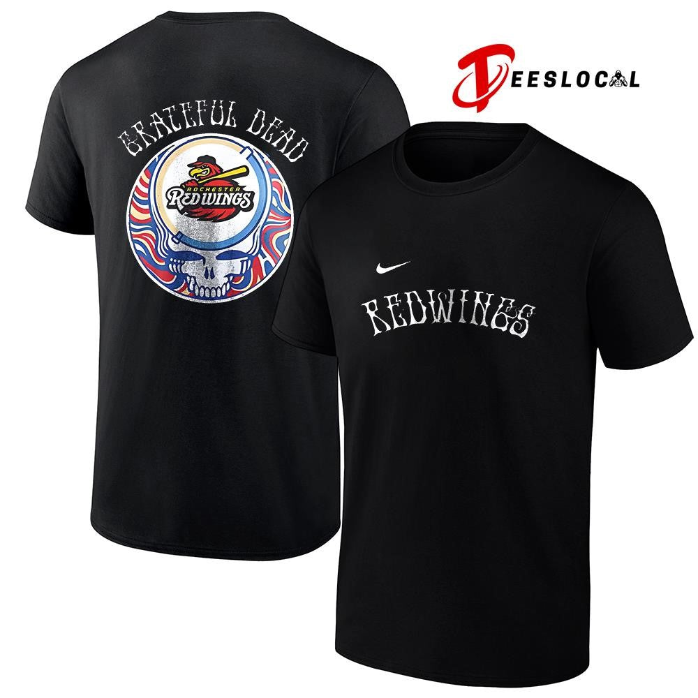 Rochester Red Wings x Grateful Dead Triple A logo shirt Unisex