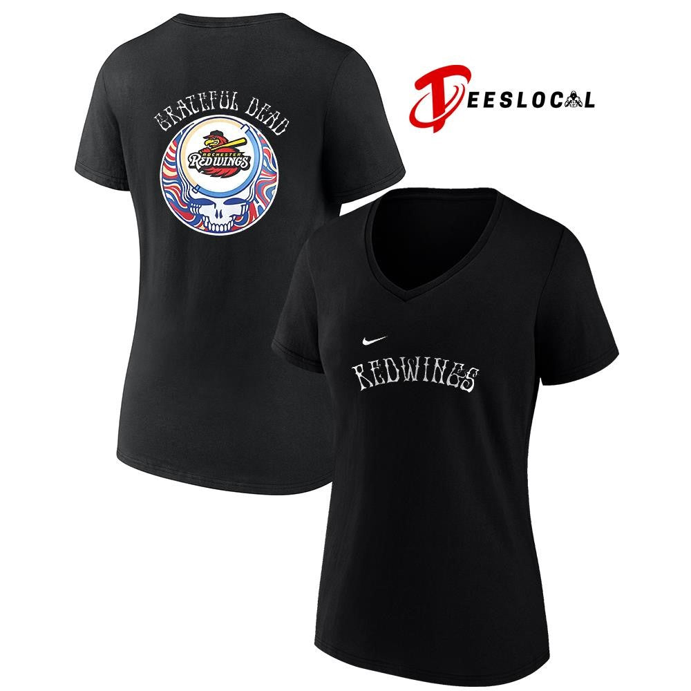 Rochester Red Wings x Grateful Dead Triple A logo shirt Unisex