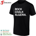 Rock chalk Algeria bold text shirt Unisex