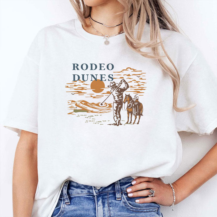 Rodeo Dunes Golf T Shirt Unisex