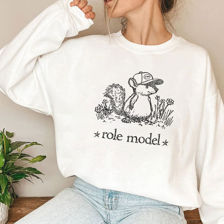 Role Model Squirrel T Shirt Unisex