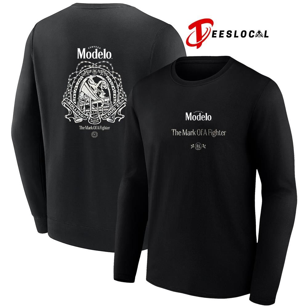 Rolling Loud x Modelo concerte the mark of a fighter shirt Unisex