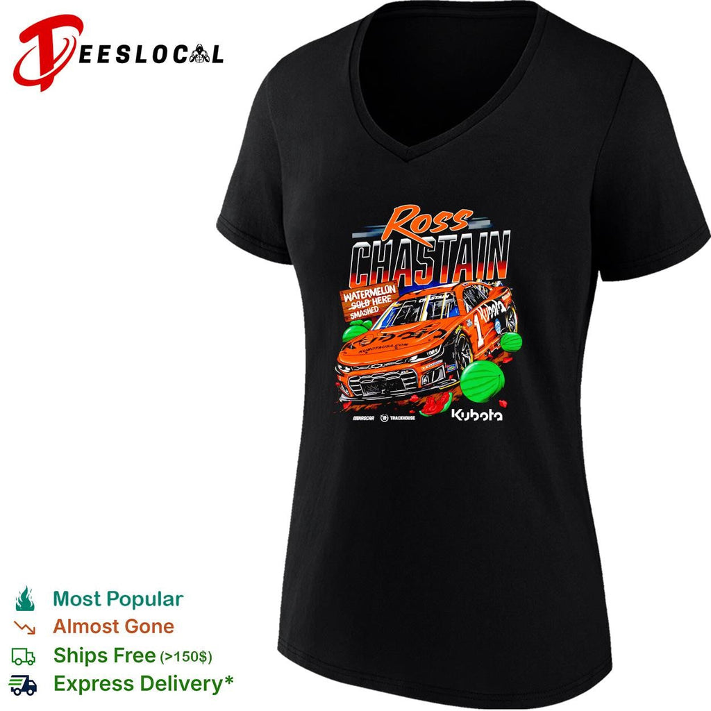 Ross Chastain Kubota watermelon sold here smashed NASCAR shirt Unisex