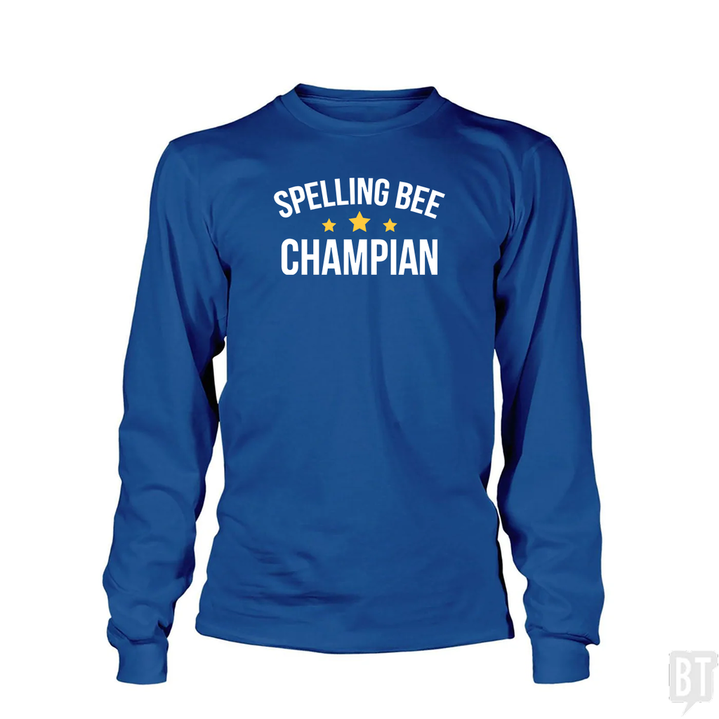 Spelling Bee Champion Long Sleeve