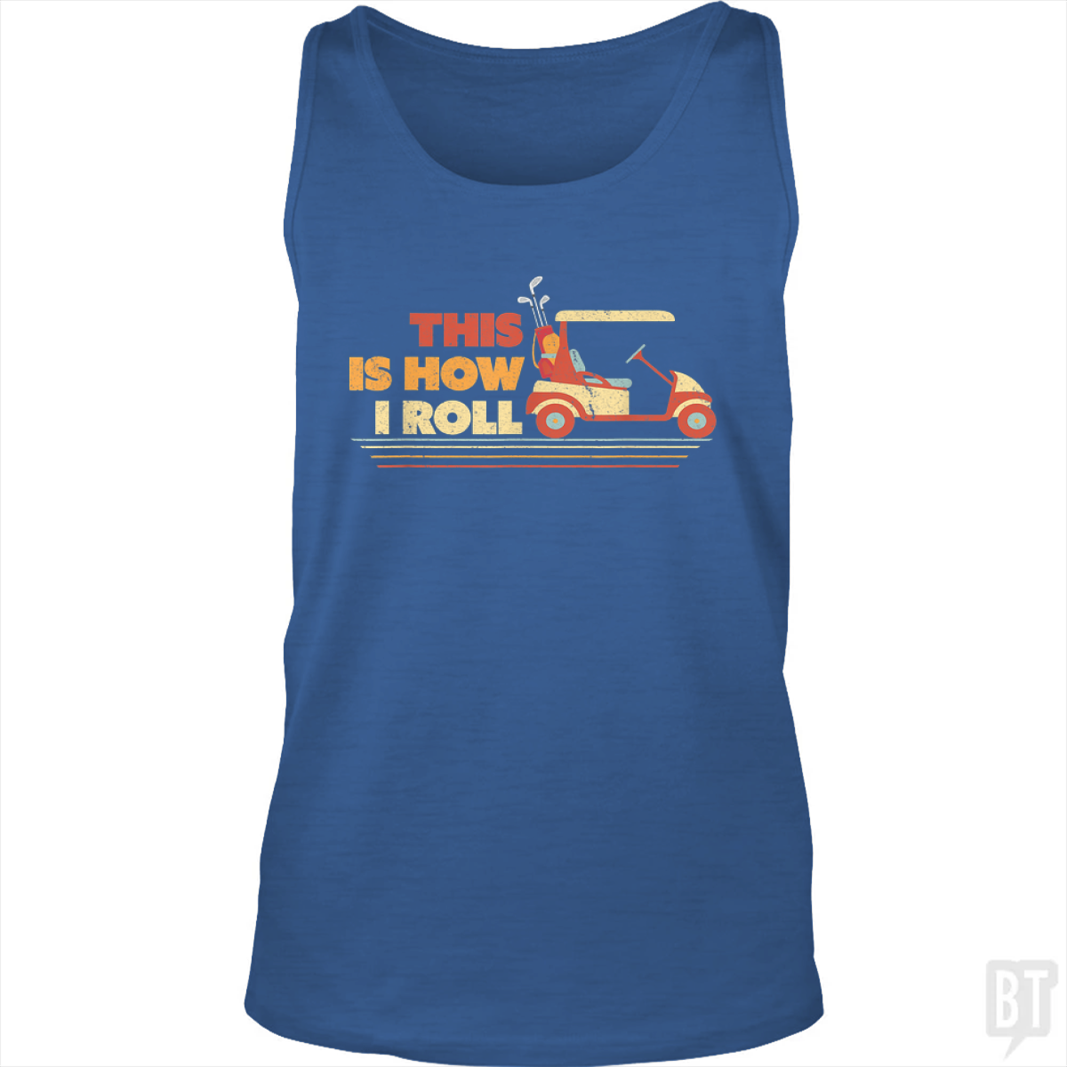 This is How I Roll Golf Tank Top