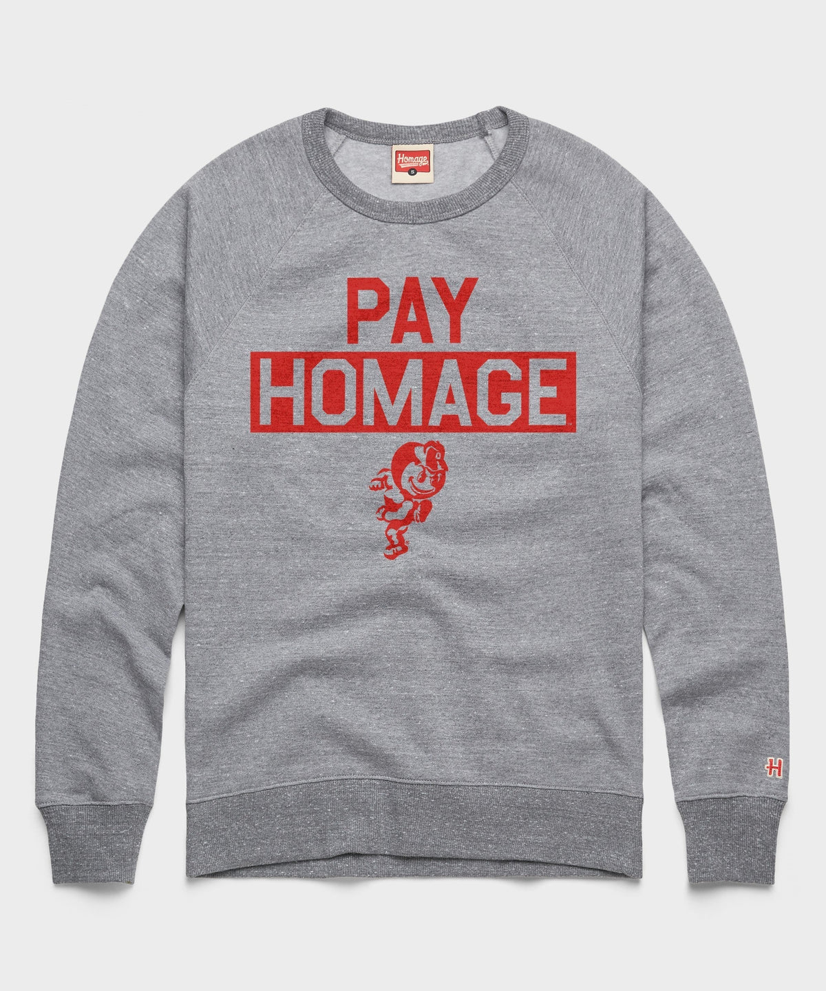 Running Brutus The Buckeye Pay Homage Crewneck Unisex