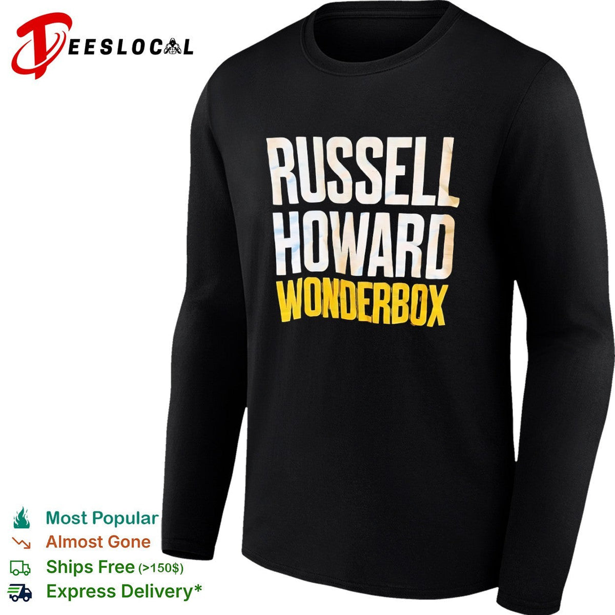 Russell Howard Wonderbox Stand Up Comedy Tour Russell Howard Wonderbox Comedy shirt Unisex