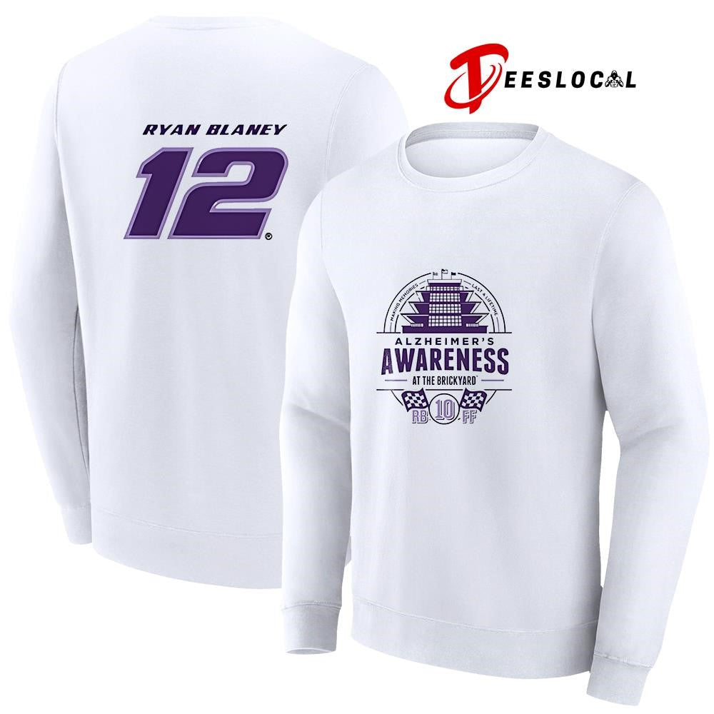 Ryan Blaney Alzheimer’s awareness at the Brickyard graphic shirt Unisex