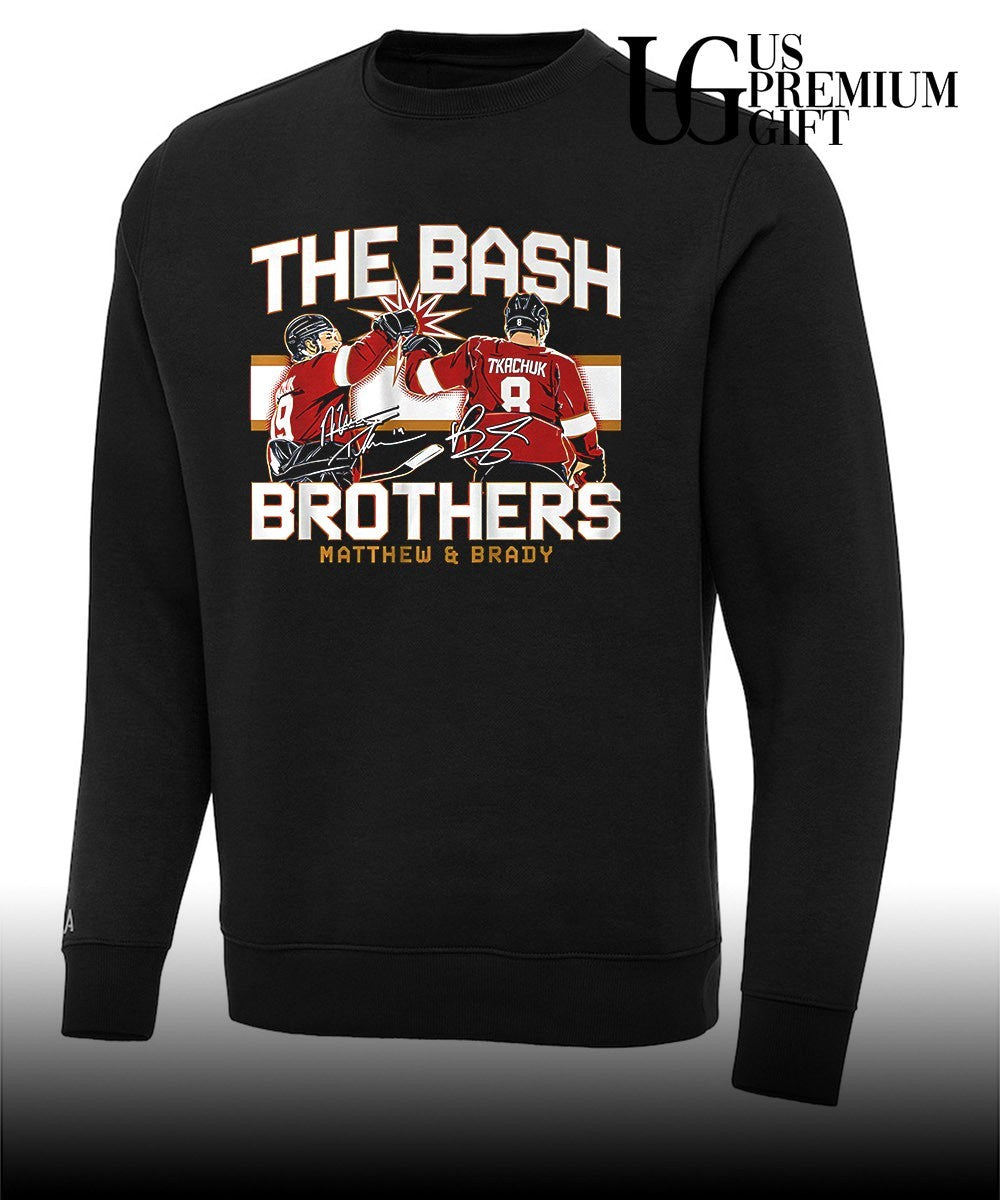 Matthew and Brady Tkachuk NHL Florida Panthers The Bash Brothers signature shirt Unisex